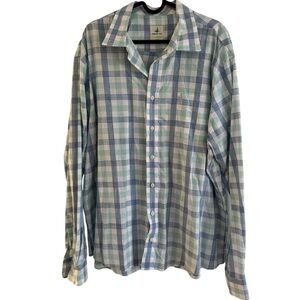 Johnnie O hangin out plaid shirt